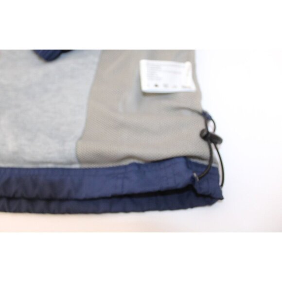 Sports -Tech Budweiser Windbreaker Mens M Navy Jacket Pullover Blue LinedCasual - Picture 13 of 16